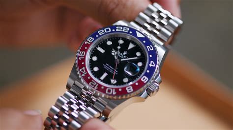 rolex gmt pepsi on wrist|rolex pepsi gmt 2020.